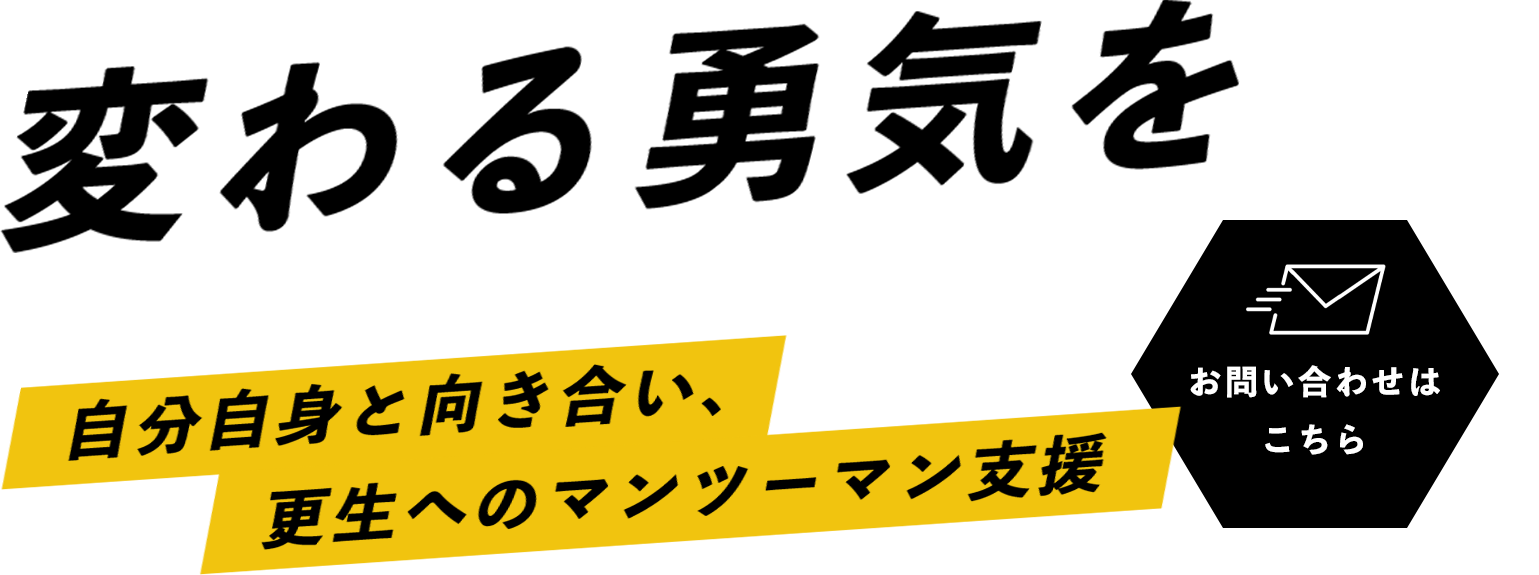 自分自身と向き合い変わる勇気